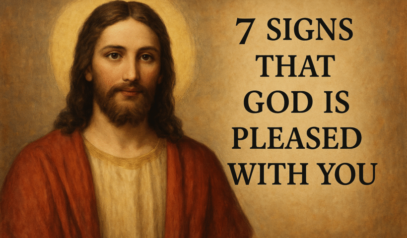 7 Signs That God Is Pleased With You