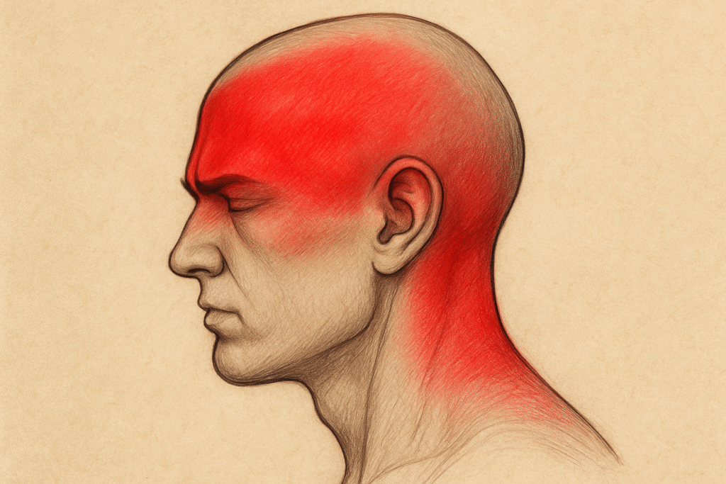 stress headache symptoms